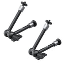 SmallRig 9.8" Articulating Arm support kit with adjustable joints and 1/4"-20 screws for monitor and accessory mounting, includes two arms