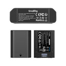 SmallRig Compact Battery Charger Kit with dual Sony NP-FZ100 batteries and slide-in storage dock