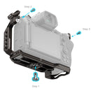 SmallRig Night Eagle Cage for Nikon Z6 III with detachable cold shoe mount and three-point locking system