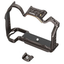 SmallRig Night Eagle Cage for Nikon Z6 III camera with multiple threaded holes, cold shoe mount, NATO rail, and Arca-Type quick release plate.