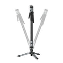 SmallRig x Potato Jet TRIBEX PRO monopd standard version on a white background showing tilt functionality