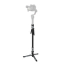 SmallRig x Potato Jet TRIBEX PRO monopd standard version on a white background showing motorized gimbal attached