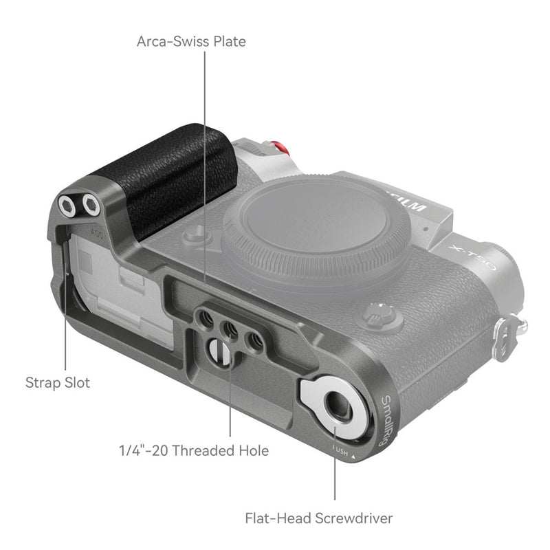 SmallRig Silicone L-Shaped Grip for Fujifilm X-T50