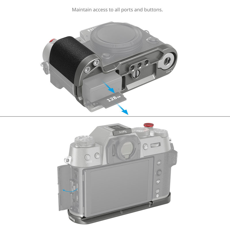 SmallRig Silicone L-Shaped Grip for Fujifilm X-T50