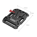SmallRig V Mount Battery Plate 2988 with multiple mounting holes and stoppers for secure V mount battery attachment on camera rigs