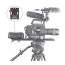 SmallRig V Mount Battery Plate 2988 with multiple mounting holes and stoppers for secure camera rig battery attachment
