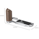 SmallRig Wooden L-Shaped Grip with ergonomic wooden handle and metal base for Fujifilm X-T50 camera