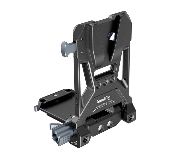 SmallRig V-Mount Battery Mount Plate with L-shaped design and adjustable rod for camera battery attachment
