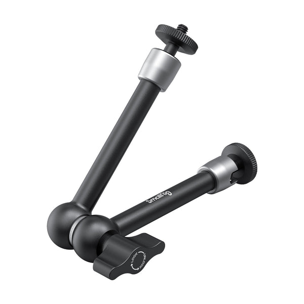 SmallRig articulating arm 9.8-inch with 1/4"-20 screws and ergonomic wingnut for adjustable monitor mounting