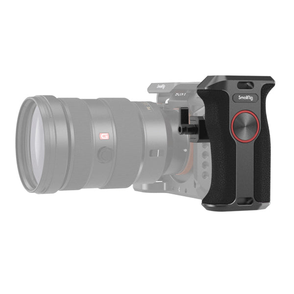 SmallRig Rotating NATO Handle left side ergonomic anti-slip camera grip with 360-degree rotation and accessory mounts