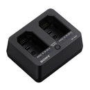 Sony BC-SAD1 dual battery charger with LED indicators for NP-SA100 batteries