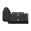 Sony FX5 cinema camera body on a white background