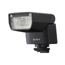 Sony camera flash on a white background