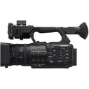 Sony PXW-Z200 professional 4K camcorder with 20x zoom and AI autofocus.