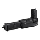 Sony camera battery grip on a white background
