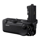 Sony camera battery grip on a white background