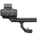 Sony XLR-H1 handle unit with dual XLR/TRS inputs and digital audio interface for cameras