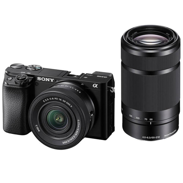 Sony a6100 with PZ 16-50mm f3.5-5.6 II & 55-210mm f3.5-6.3 Mirrorless