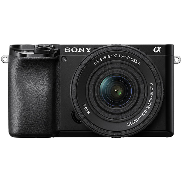 Sony a6100 with PZ 16-50mm f3.5-5.6 OSS II Mirrorless Camera Kit