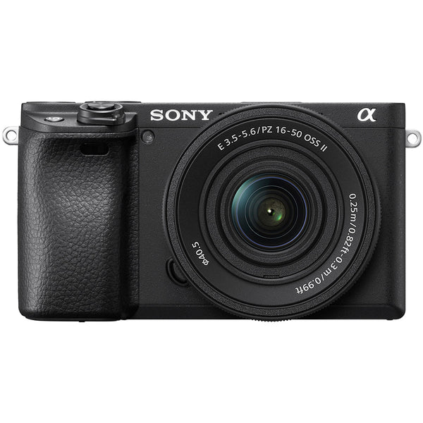 Sony a6400 with PZ 16-50mm f3.5-5.6 OSS II Mirrorless Camera Kit