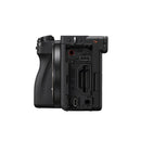 Sony a6700 Camera left side ports open