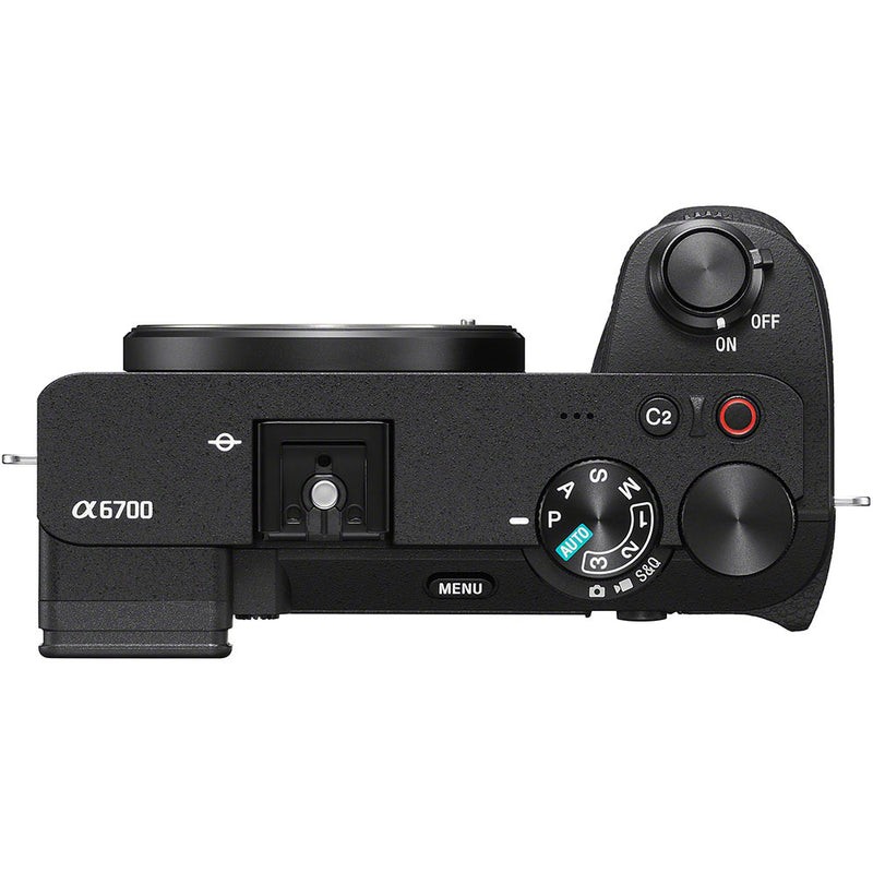 Sony a6700 Camera top