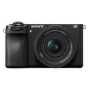 Sony a6700 compact mirrorless camera with PZ 16-50mm f3.5-5.6 OSS II lens and 26MP APS-C sensor