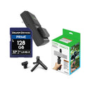 Sony Creator Accessory Kit II with Delkin Prime 128GB SDXC memory card, NP-FZ100 battery and charger kit