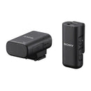 Sony ECM-W3S Wireless Microphone transmitter and receiver set for clear, low-noise digital audio recording with MI Shoe compatibility.