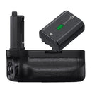 Sony VG-C4EM vertical grip with NP-FZ100 battery for extended camera operation and comfortable vertical shooting