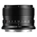 TTArtisan AF 40mm f2 Nikon Z lens with compact all-aluminum design and fast f2 aperture
