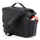 Tenba Skyline v2 13 Shoulder Bag black camera bag with water-repellent fabric and side mesh pocket