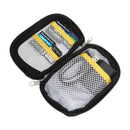 The Camera Store ONE compact neoprene memory card case with mesh pockets and zip closure for travel and protection