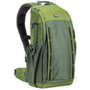 Green Thinktank Backlight Sprint slim lightweight camera backpack with side pockets and ergonomic straps