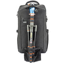 Thinktank BackStory 15 graphite camera backpack with tripod holder and multiple compartments for laptop and personal gear