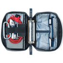 ThinkTank EDC Tech Pouch open with organized tech accessories inside