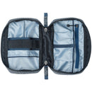 ThinkTank EDC Tech Pouch open with multiple pockets and zipper compartments for organized tech accessories