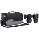 Thinktank Mirrorless Mover 25 v2 camera bag with shoulder strap and compartments for mirrorless cameras and lenses