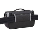 Thinktank Mirrorless Mover 25 v2 camera bag in black with padded belt pass-through strap for mirrorless systems protection