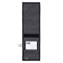 Thinktank Pixel Pocket Rocket v2 folding memory card wallet with clear slots and zippered pouch, black durable ripstop material