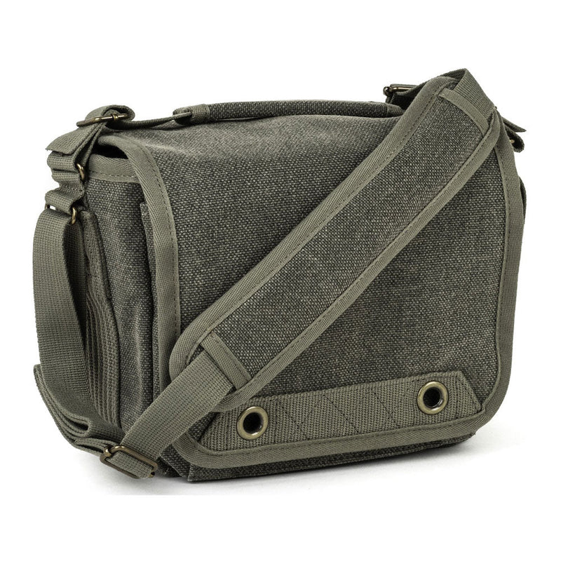 ThinkTank Retrospective 4 compact canvas shoulder camera bag for mirrorless and DSLR cameras with adjustable strap and padded divider