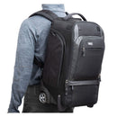 ThinkTank Walker Pro durable convertible rolling backpack with padded straps and large camera gear compartment