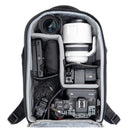ThinkTank Walker Pro 16L camera backpack with padded compartments for lenses, camera body, and accessories