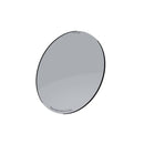 a round, grey glass filter