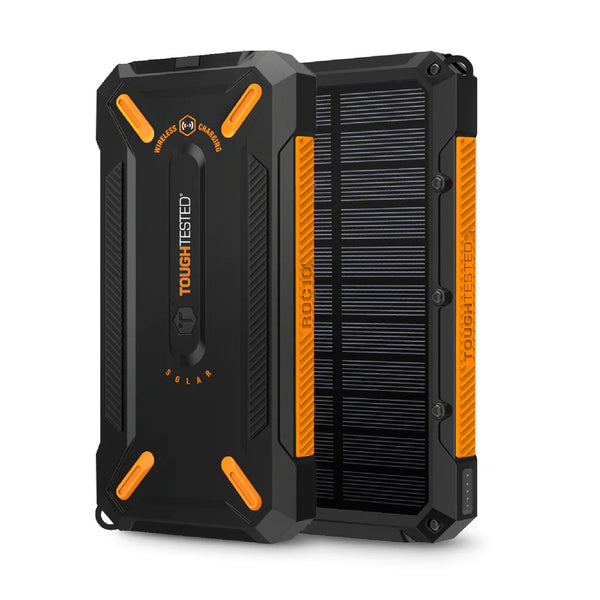 Toughtested Solar Power Bank with Delkin Prime 128GB SD Memory Card