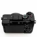 Sony a7CR camera with SmallRig plate on a white background