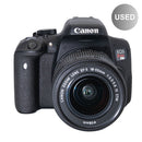 Canon EOS Rebel T6i with 18-55mm f3.5-5.6 IS STM *Used