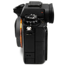 Sony a1 body on a white background