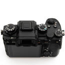 Sony a1 body on a white background