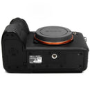 Sony a1 body on a white background